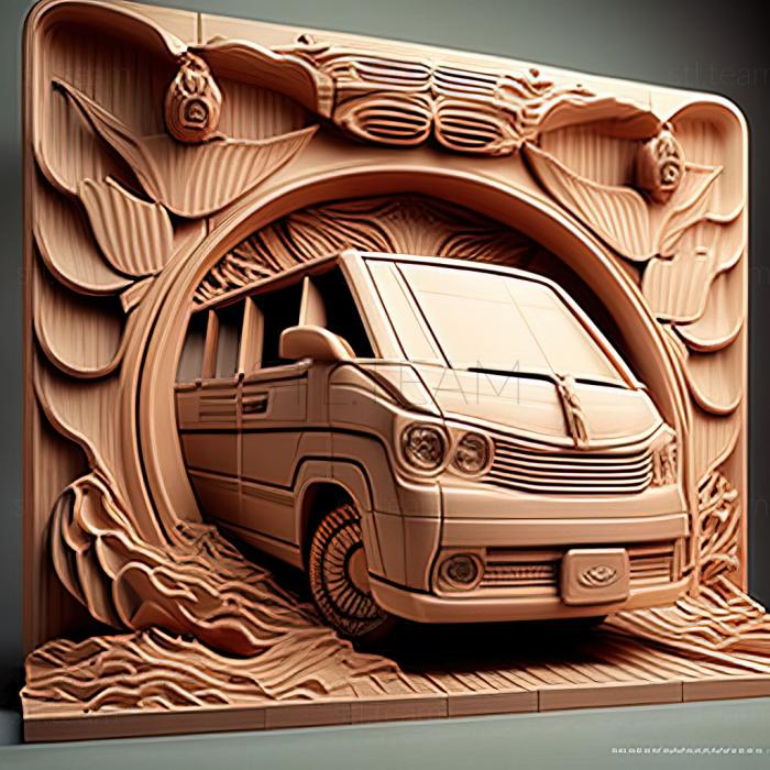 3D model Toyota Noah (STL)